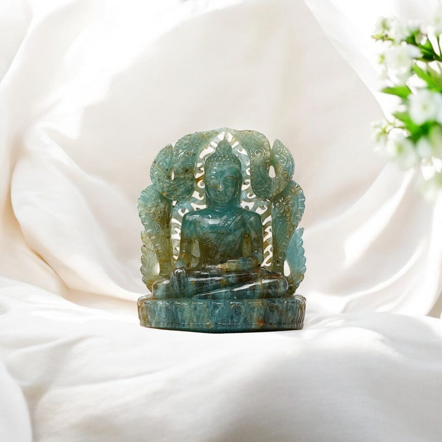 Buddha In Aquamarine