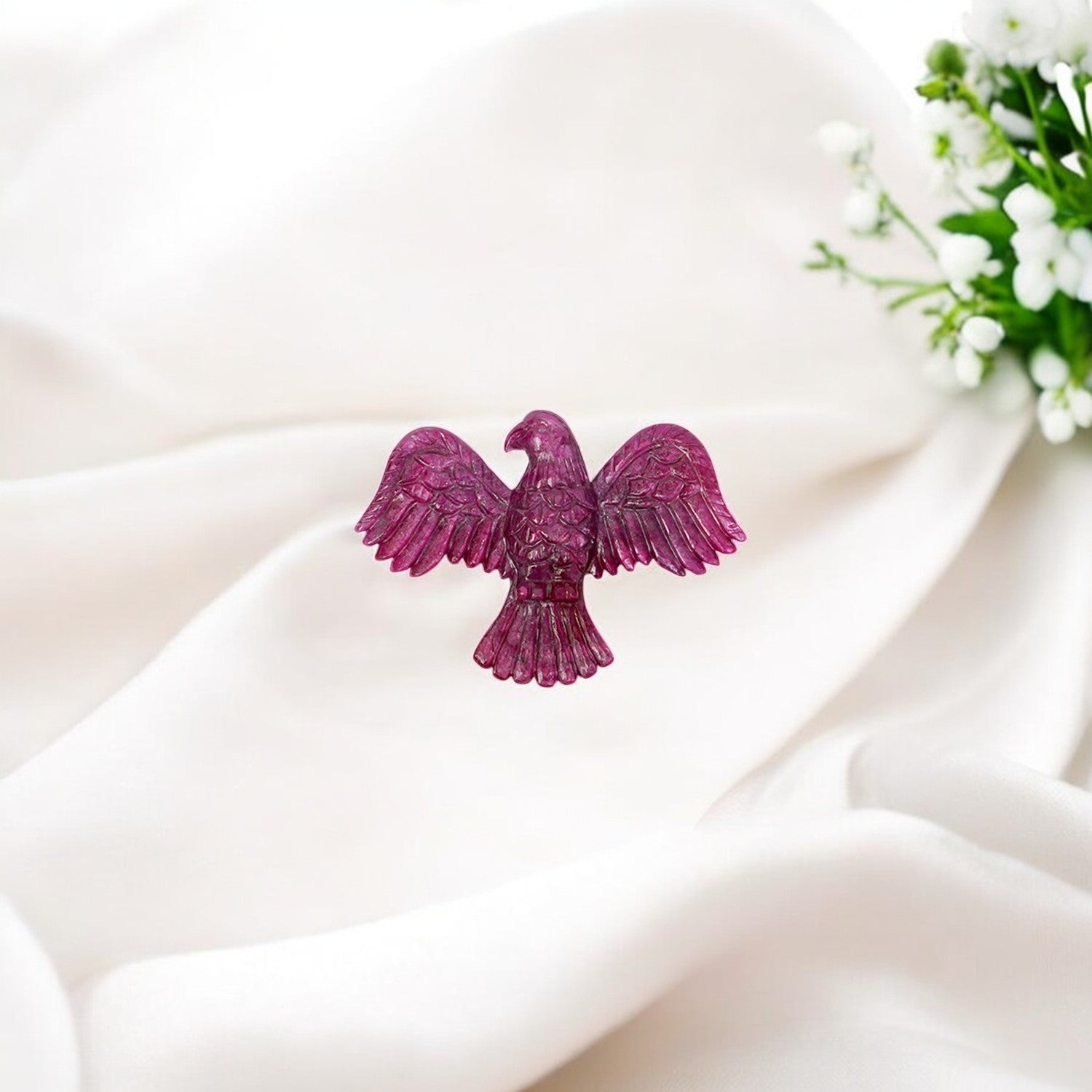 Eagle Carving in Ruby