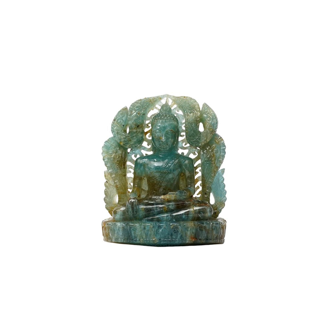 Buddha In Aquamarine