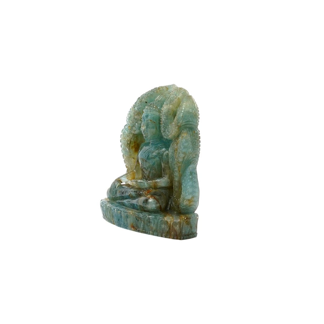 Buddha In Aquamarine