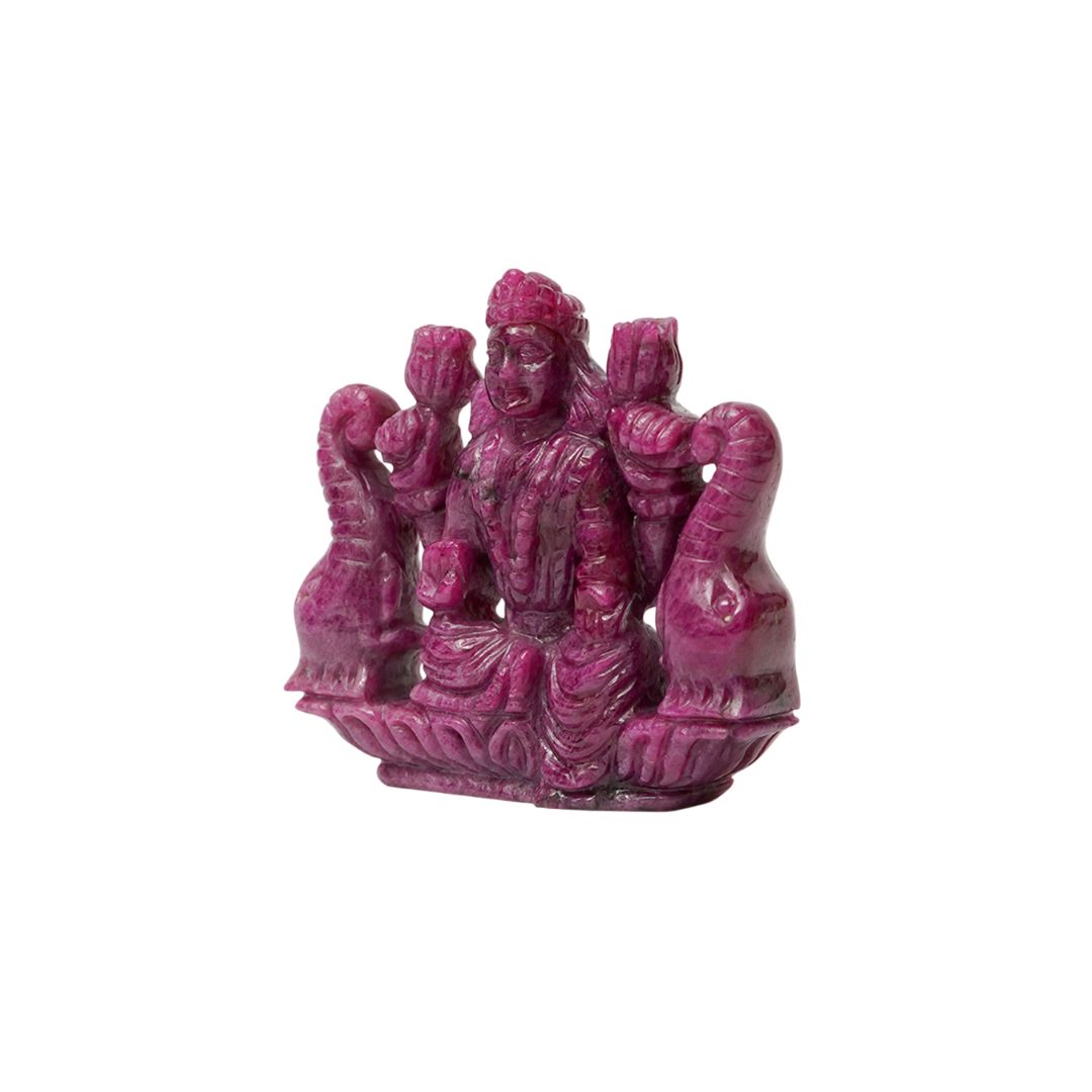 Laxmi Ji with Elephant Face on Both Side