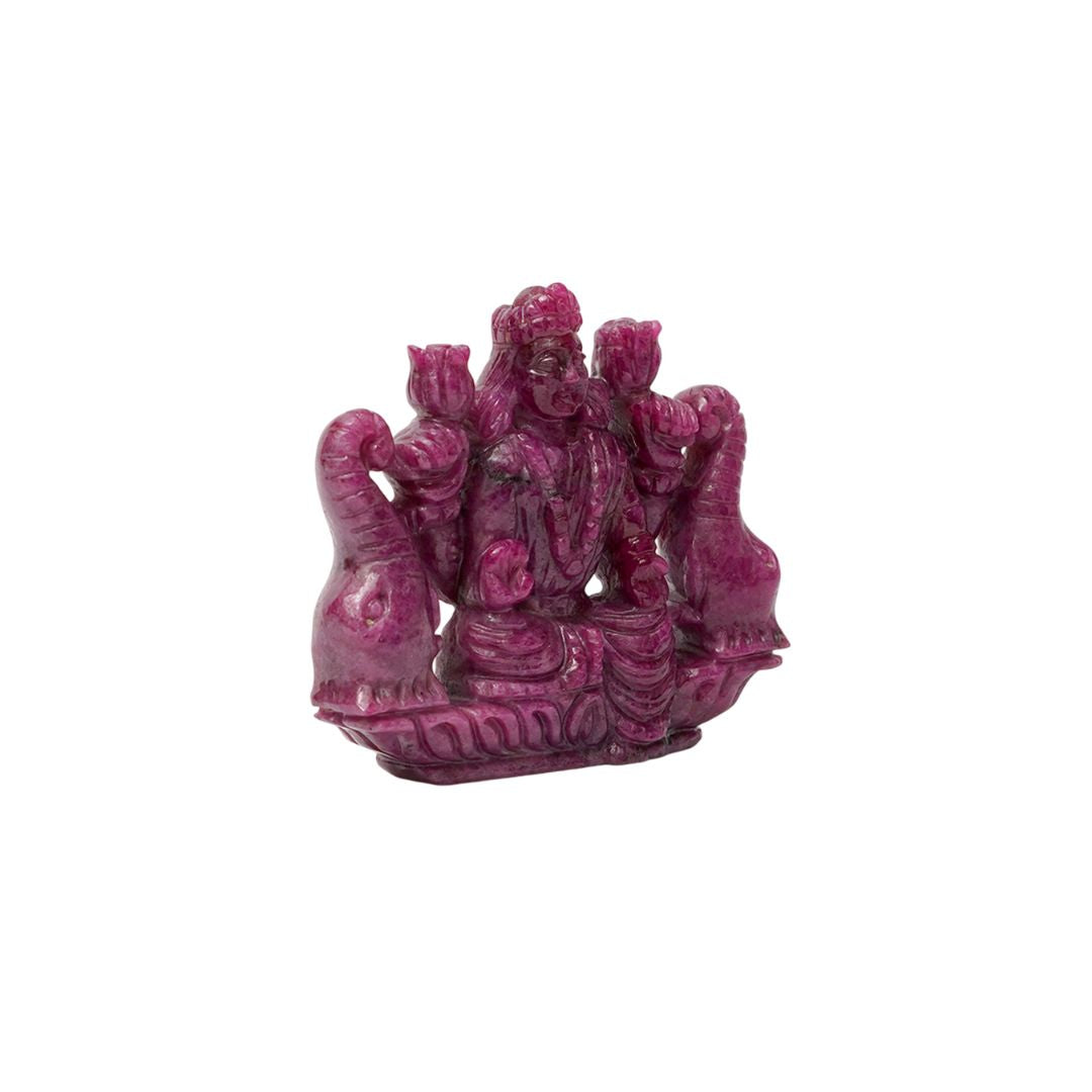 Laxmi Ji with Elephant Face on Both Side