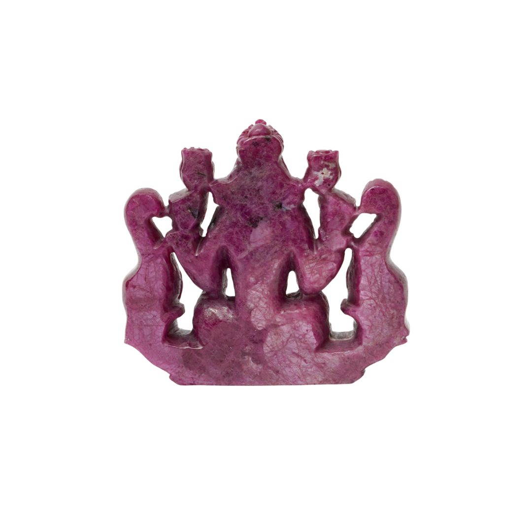 Laxmi Ji with Elephant Face on Both Side